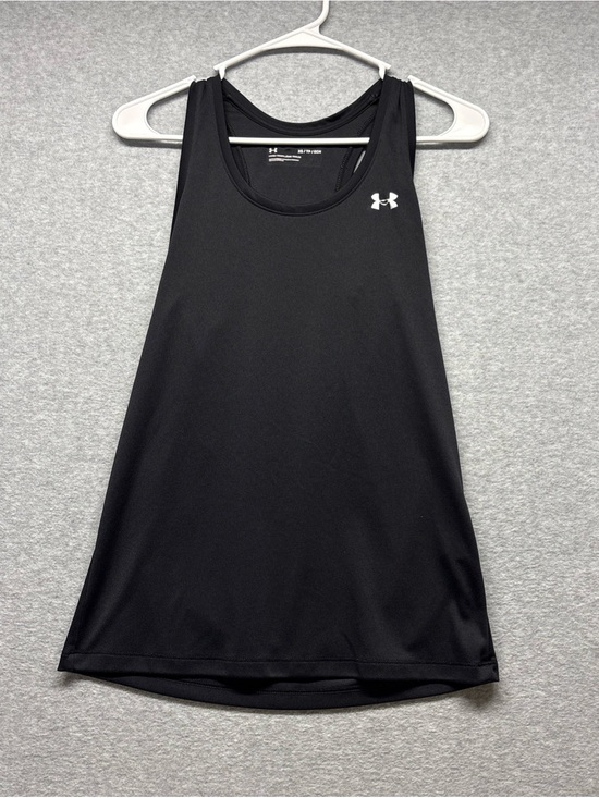 Under Armour Tops - Under‎ Armour Black Racerback Performance Tank Top